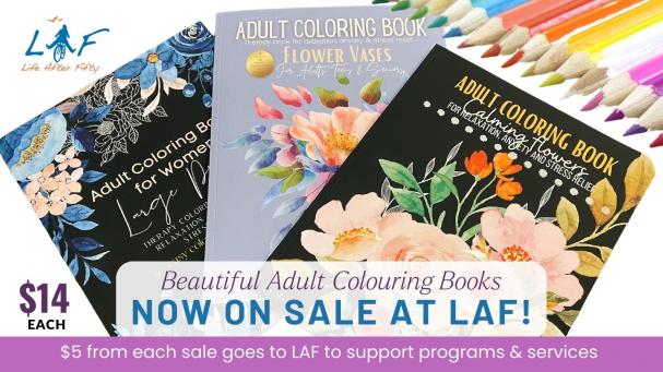 Beautiful Adult Colouring Books Now for Sale!